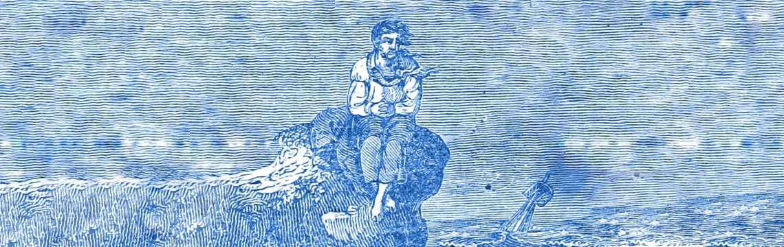 Howe (1840)_The_only_survivor_of_the_wreck Howe (1840)_The_only_survivor_of_the_wreck. 	 British Library Image taken from page 8 of 'Awful Calamities: or, the shipwrecks of December, 1839, ... on the coast of Massachusetts ... Sixth edition'